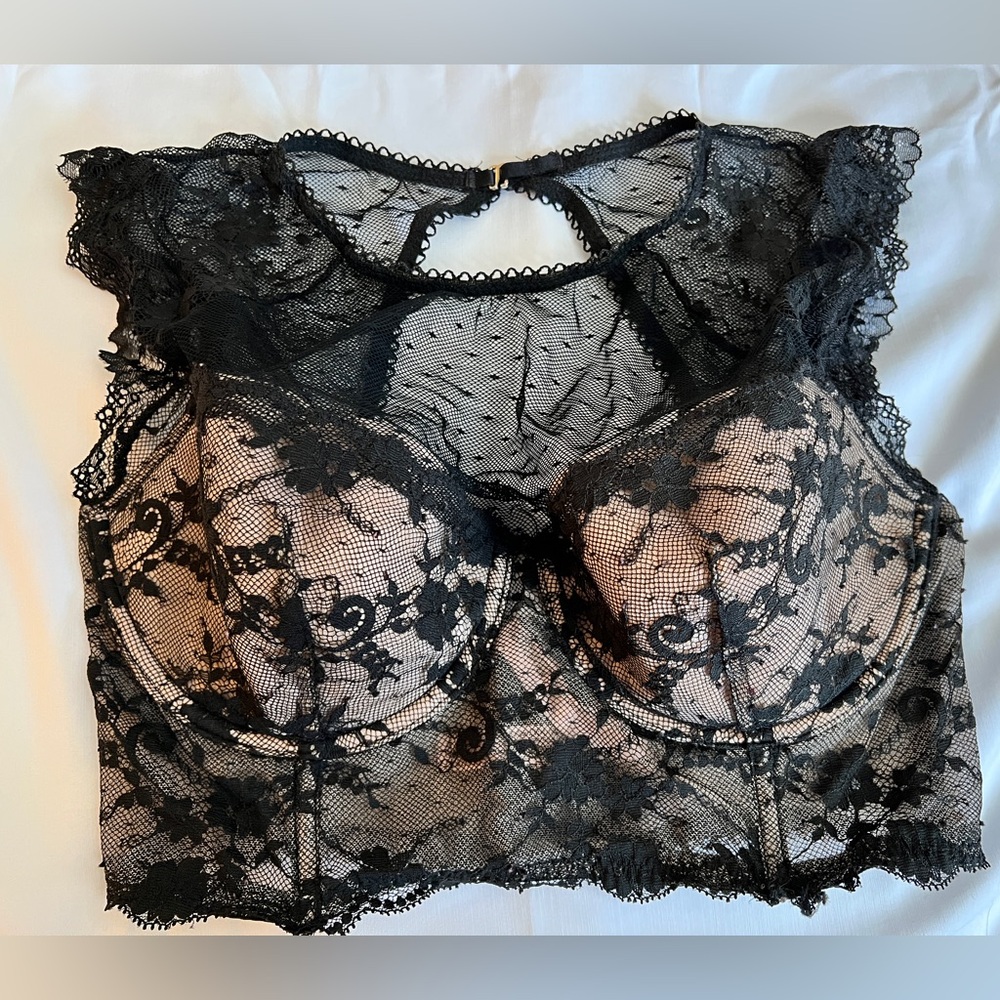 Black Lace Bralette